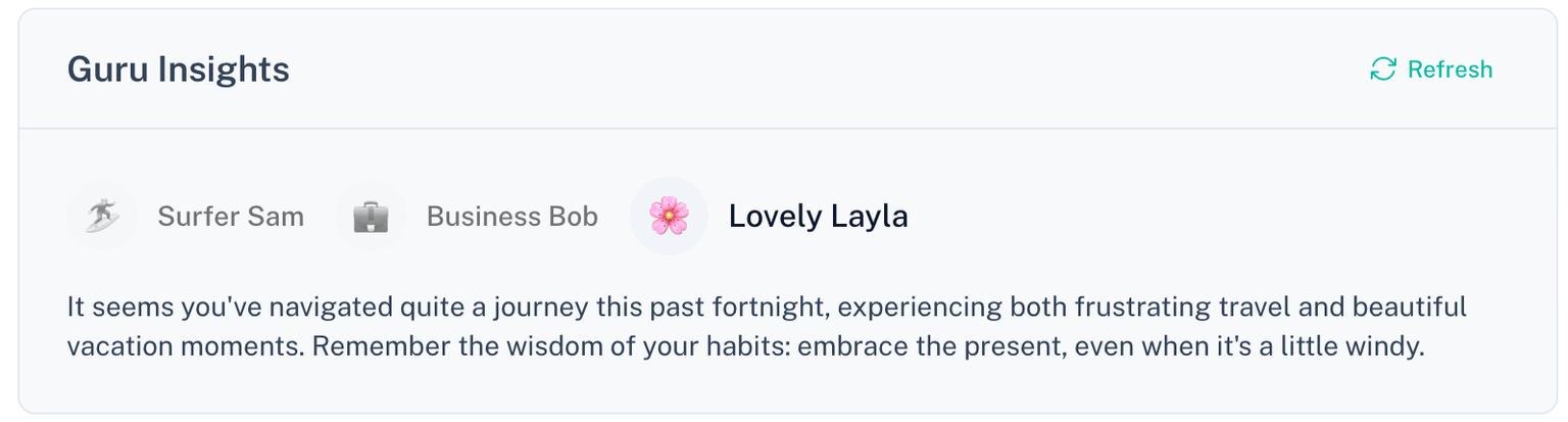 BigPicture AI guidance interface
